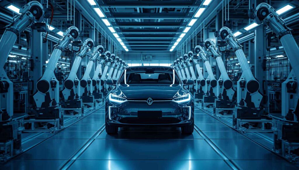 BYD robot-run factory