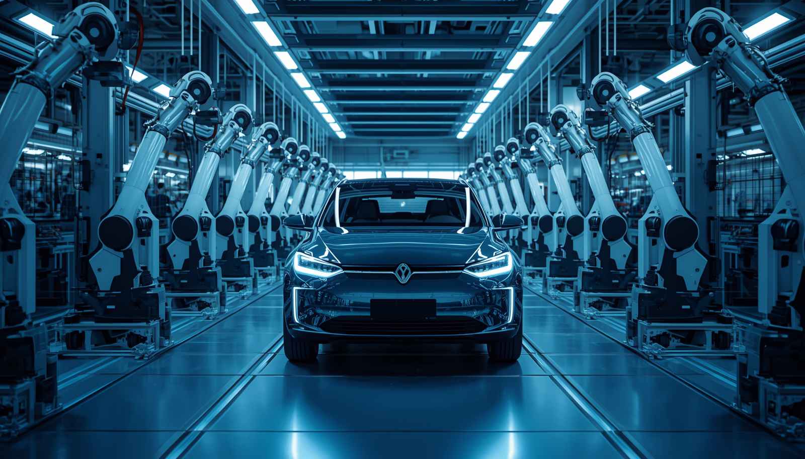BYD robot-run factory